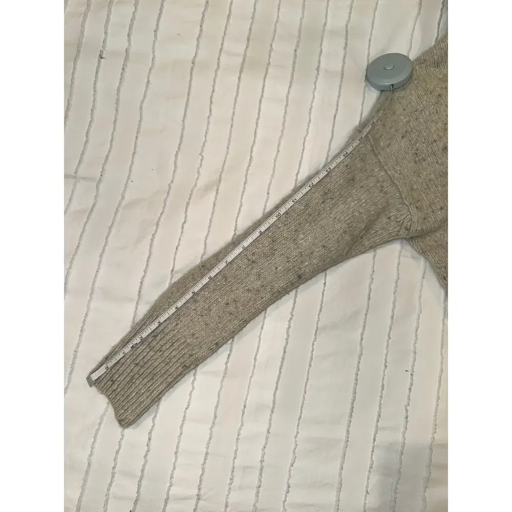 Vince Alpaca Wool Blend Funnel Neck Sweater Women's XS Quiet Luxury Timeless - Picture 8 of 16